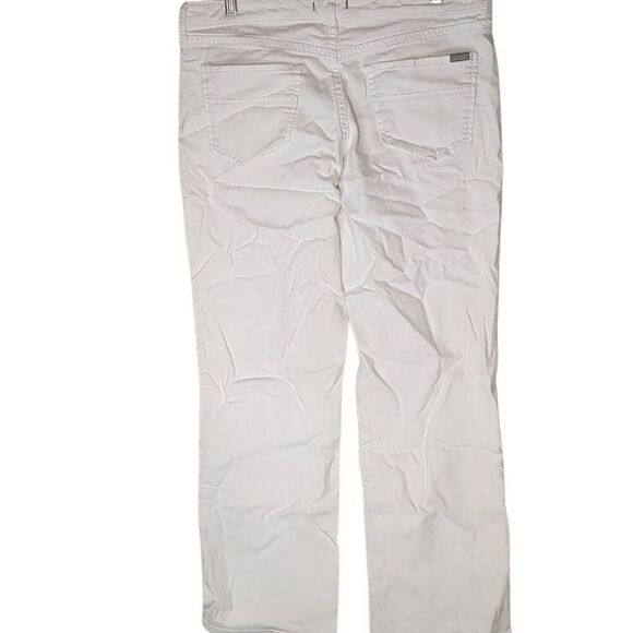 Dear John Off White Cropped Ankle Pant Jeans 30 Bone - Picture 2 of 9